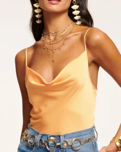 Ramy Brook Abigail Cowl Neck Tank Top Sale