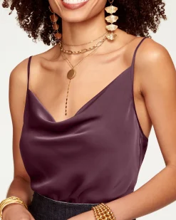 Ramy Brook Abigail Cowl Neck Tank Top Sale