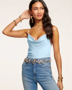Ramy Brook Abigail Cowl Neck Tank Top Sale