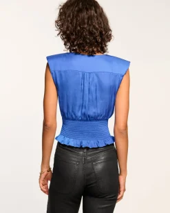 Ramy Brook Adeline V-Neck Corset Top Sale