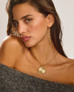 Ramy Brook Alizah Charm Necklace Gold Discount