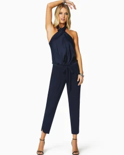 Ramy Brook Allyn Silk Paperbag Waist Pant Clearance