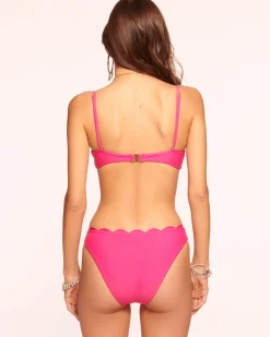 Ramy Brook Amani Scalloped Bikini Bottom Perfectpink Fashion