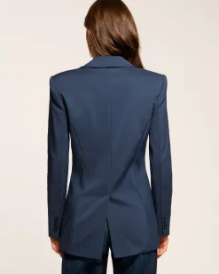 Ramy Brook Andrenetta Cotton Blazer Hot
