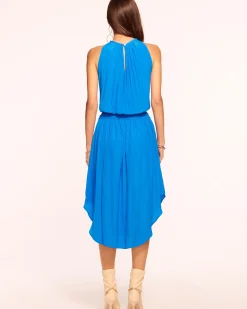 Ramy Brook Audrey Smocked Midi Dress Fashion