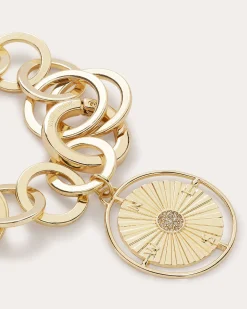 Ramy Brook Calliope Charm Bracelet Gold Discount