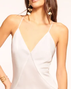 Ramy Brook Caspe V-Neck Gown Black Online