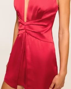 Ramy Brook Cassea Plunging Mini Dress Best