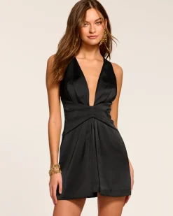 Ramy Brook Cassea Plunging Mini Dress Best