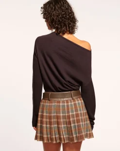 Ramy Brook Chance Wool Off-The-Shoulder Sweater Best