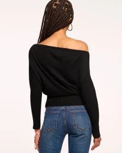 Ramy Brook Chance Wool Off-The-Shoulder Sweater Best