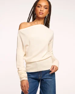 Ramy Brook Chance Wool Off-The-Shoulder Sweater Best