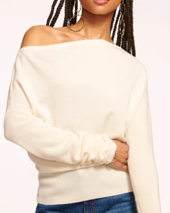 Ramy Brook Chance Wool Off-The-Shoulder Sweater Best