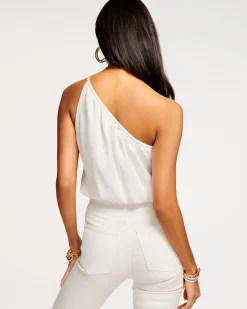 Ramy Brook Cheryl One-Shoulder Crop Top Fashion