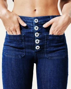 Ramy Brook Cindy High-Rise Flare Jean Best