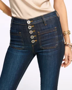 Ramy Brook Cindy High-Rise Flare Jean Best