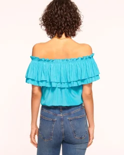 Ramy Brook Cressida Off-The-Shoulder Top Outlet