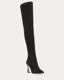 Ramy Brook Dara Suede Over-The-Knee Boots Clearance