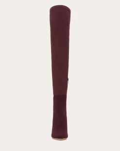 Ramy Brook Dara Suede Over-The-Knee Boots Clearance