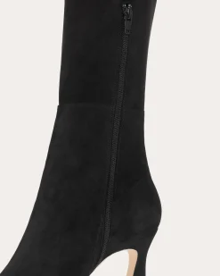 Ramy Brook Dara Suede Over-The-Knee Boots Clearance