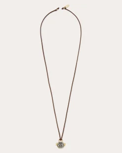 Ramy Brook Delilah Suede Pendant Necklace Black Outlet