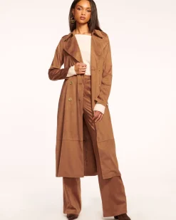 Ramy Brook Edwina Faux Suede Trouser Saddle Sale