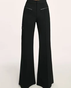 Ramy Brook Emory Wide Leg Pant Black Fashion