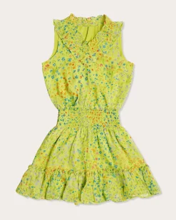 Ramy Brook Girls Danica Mini Dress Limegarden New