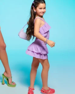 Ramy Brook Girls Leon Mini Dress Mauililac Outlet