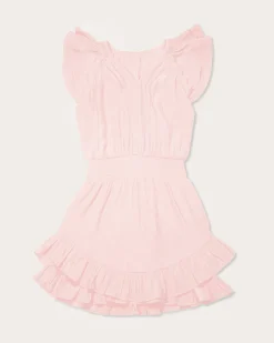 Ramy Brook Girls Lola Ruffle Mini Dress Yuzu Fashion