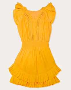 Ramy Brook Girls Lola Ruffle Mini Dress Best