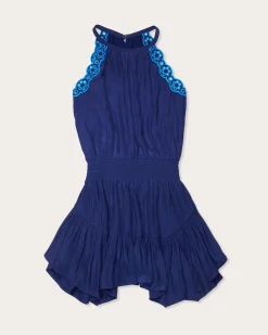 Ramy Brook Girls Rowan Embellished Mini Dress Discount