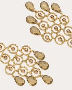 Ramy Brook Haile Chandelier Earrings Blackdiamond Online