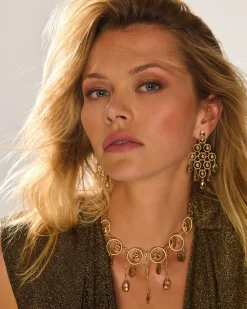 Ramy Brook Haile Chandelier Earrings Blackdiamond Online