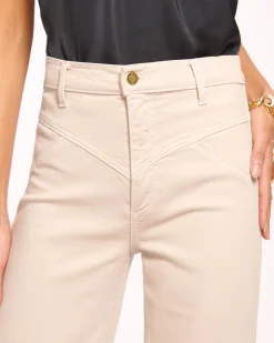 Ramy Brook Harmoni High-Rise Yoke Front Jean Bone New