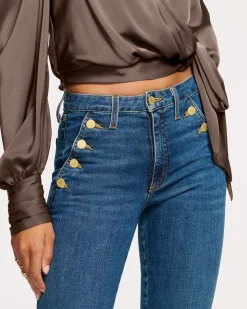 Ramy Brook Helena High-Rise Flare Jean Fashion