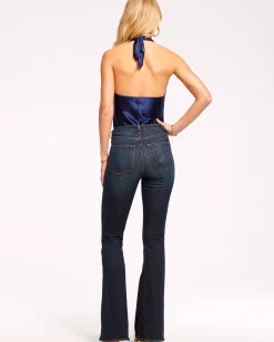 Ramy Brook Helena High-Rise Flare Jean Fashion