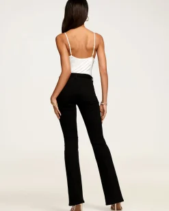 Ramy Brook Helena High-Rise Flare Jean Fashion