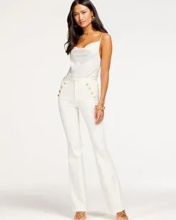 Ramy Brook Helena High-Rise Flare Jean Fashion