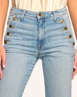 Ramy Brook Helena High-Rise Flare Jean Fashion