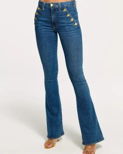 Ramy Brook Helena High-Rise Flare Jean Fashion