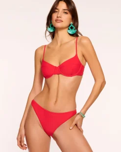 Ramy Brook Isla Low Rise Bikini Bottom New
