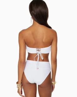 Ramy Brook Ivo Ruched Bikini Bottom Clearance