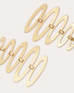 Ramy Brook Jazmine Oval Earrings Gold Best