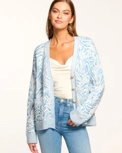 Ramy Brook Jelena V-Neck Cardigan Sweater Outlet