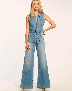 Ramy Brook Jemma Denim Jumpsuit Clearance
