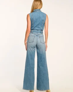 Ramy Brook Jemma Denim Jumpsuit Clearance