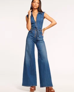 Ramy Brook Jemma Denim Jumpsuit Clearance