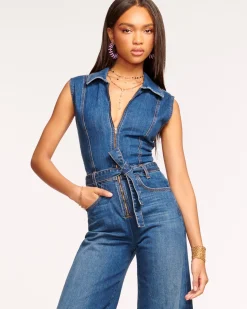 Ramy Brook Jemma Denim Jumpsuit Clearance
