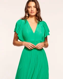 Ramy Brook Joanie Short Sleeve Maxi Dress Hot